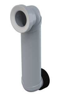 Колено стока AlcaPlast 90/110 Slim MS906